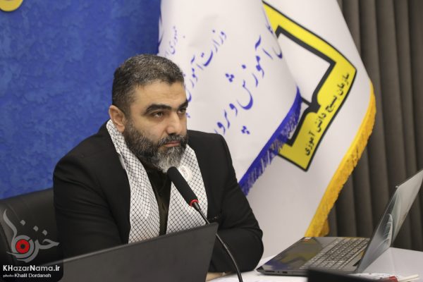نشست خبری”علی اسماعیلی” مسئول سازمان بسیج دانش آموزی مازندران