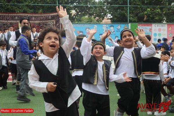 جشن نمادین خرمن در مجتمع آموزشی علیم ساری
