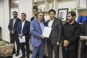 معارفه و اعطای حکم اعضای جدید هیئت‌رئیسه اتاق اصناف ساری